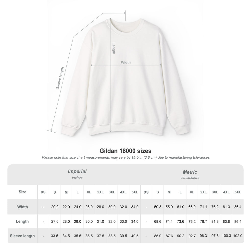 Crewneck Sweatshirt — “Let’s go pretty far, together.”