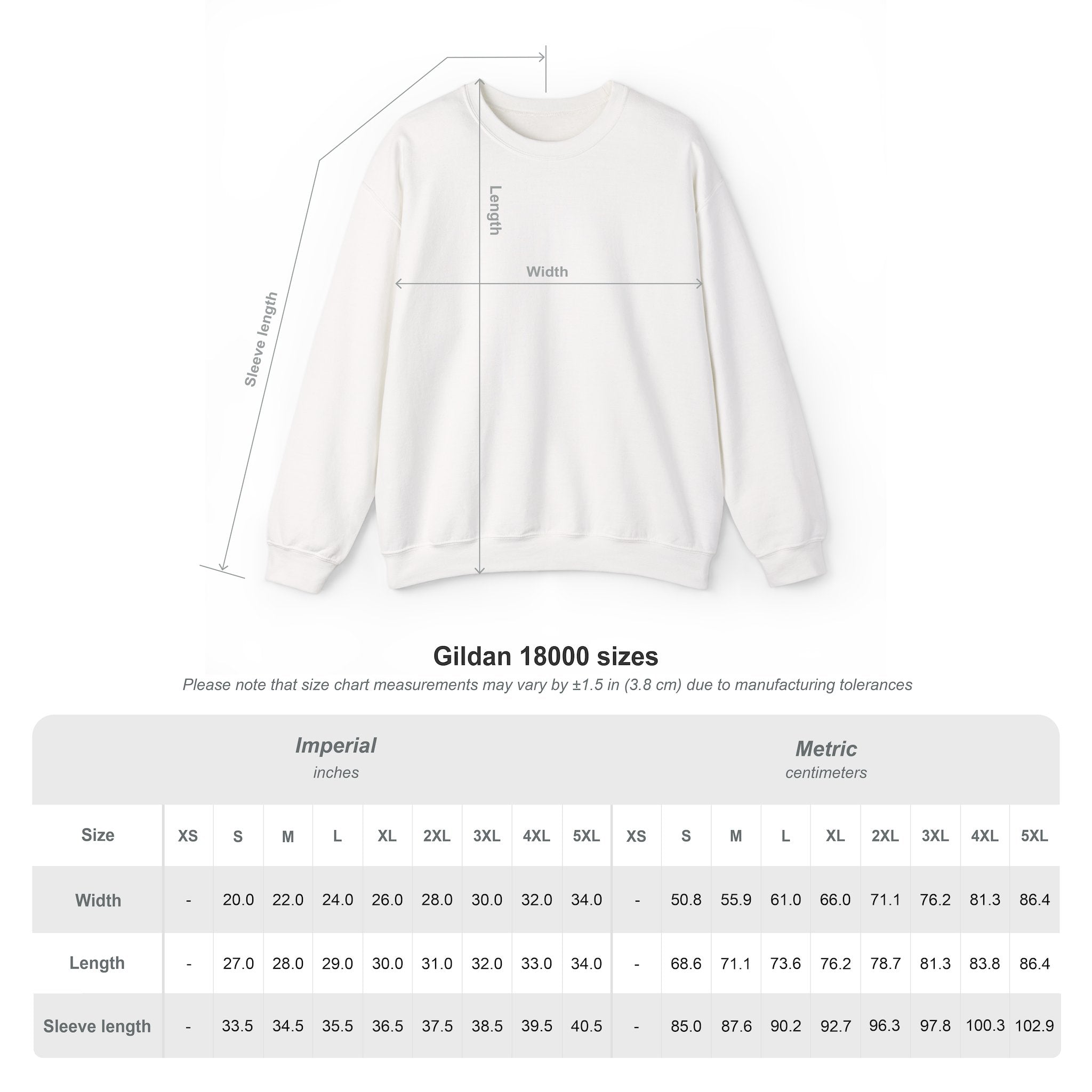 Crewneck Sweatshirt — “Let’s go pretty far, together.”