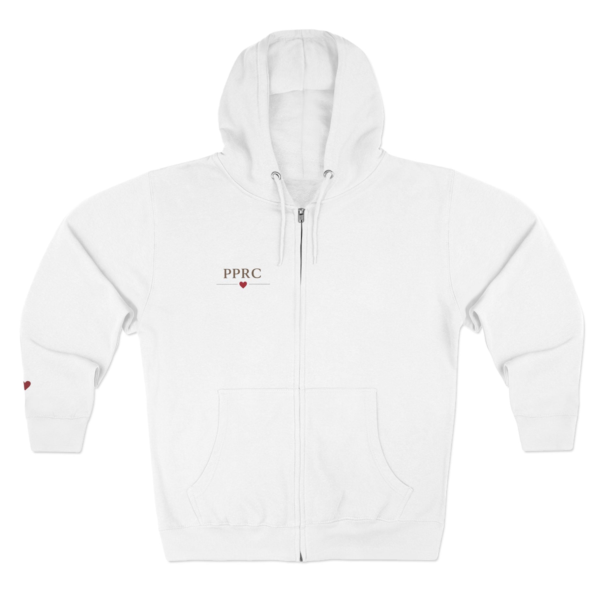 PPRC Zip Hoodie — “Let’s Go Pretty Far, Together.”