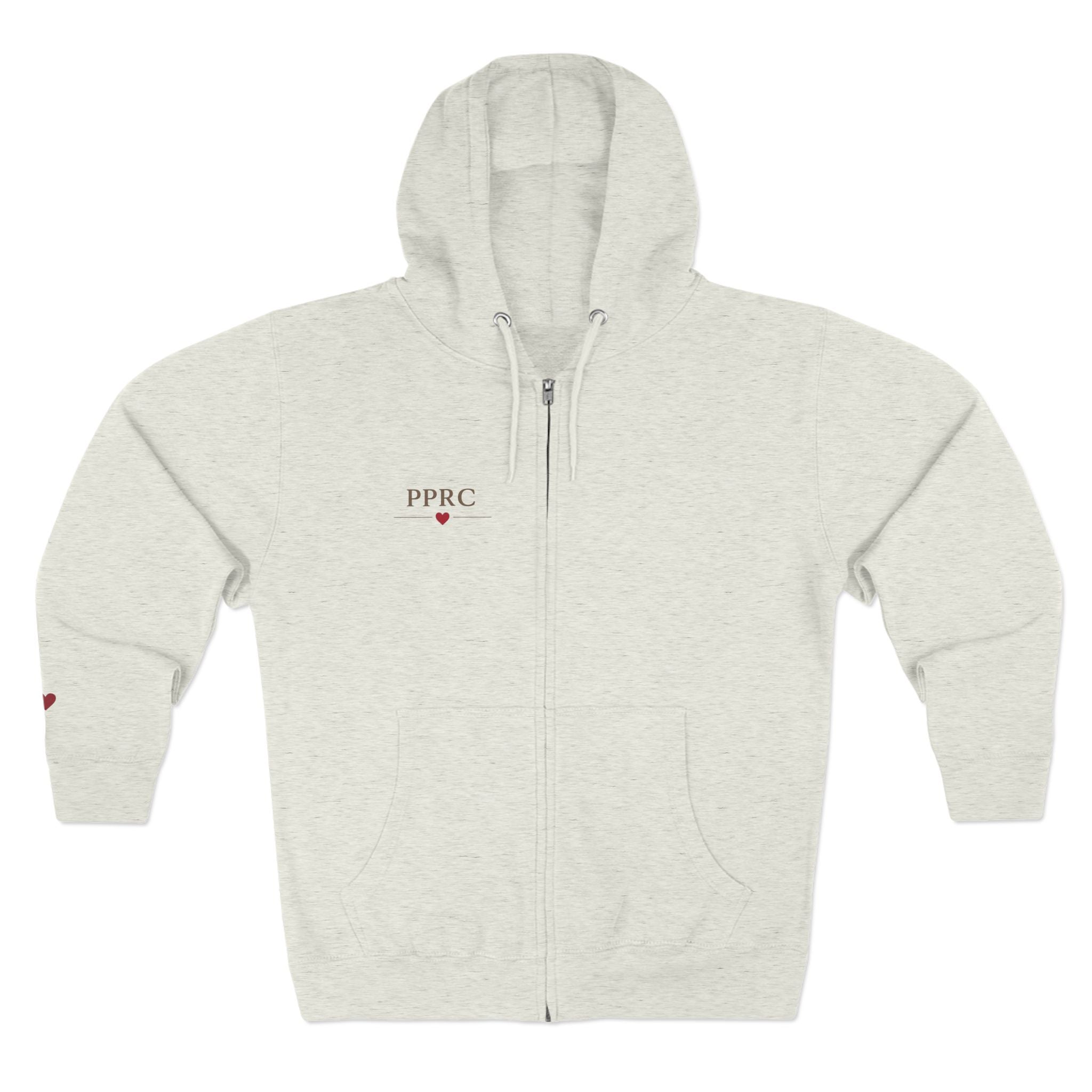 PPRC Zip Hoodie — “Let’s Go Pretty Far, Together.”