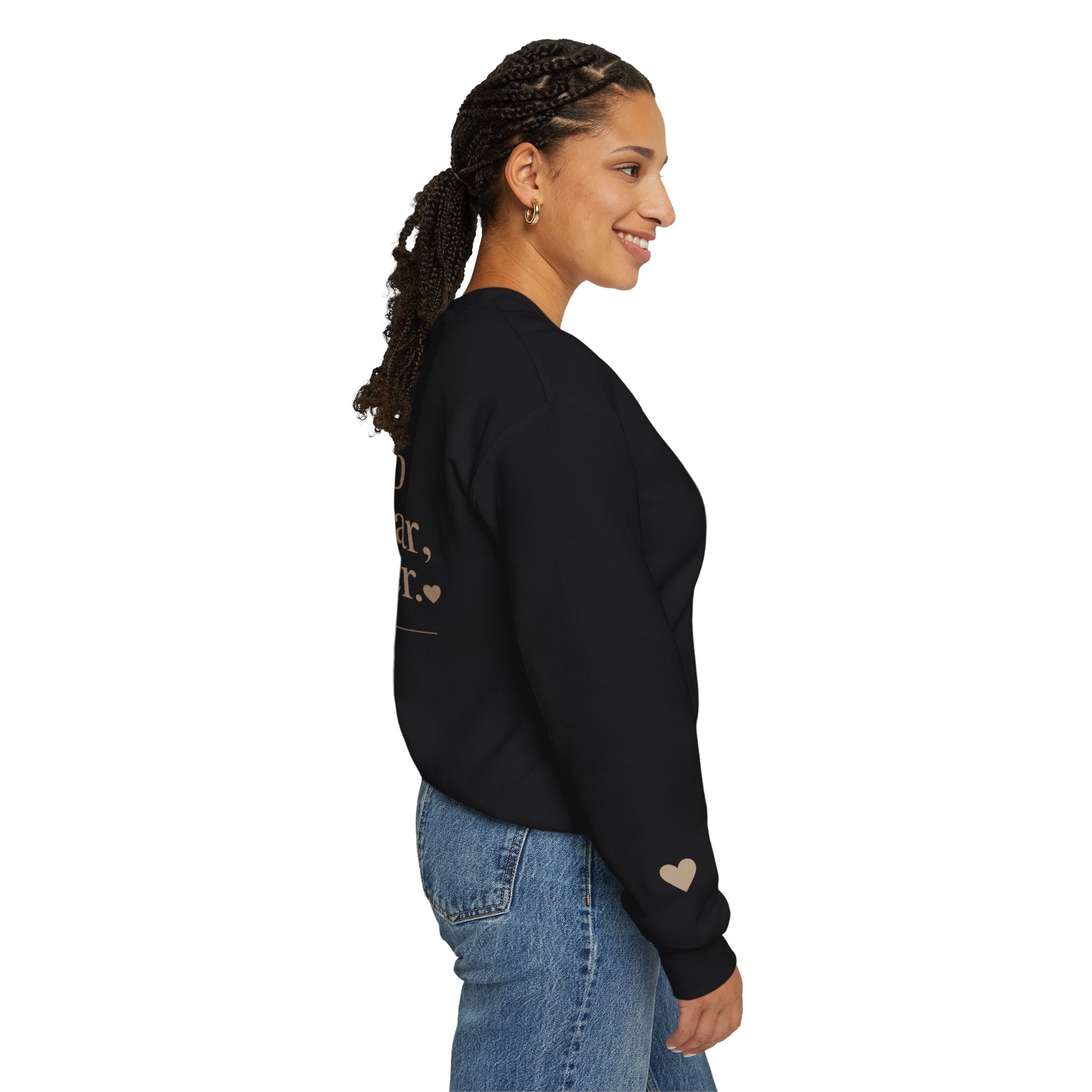 Crewneck Sweatshirt — “Let’s go pretty far, together.”