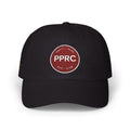 PPRC Run Club Classic Dad Cap — White Embroidered Patch Hat