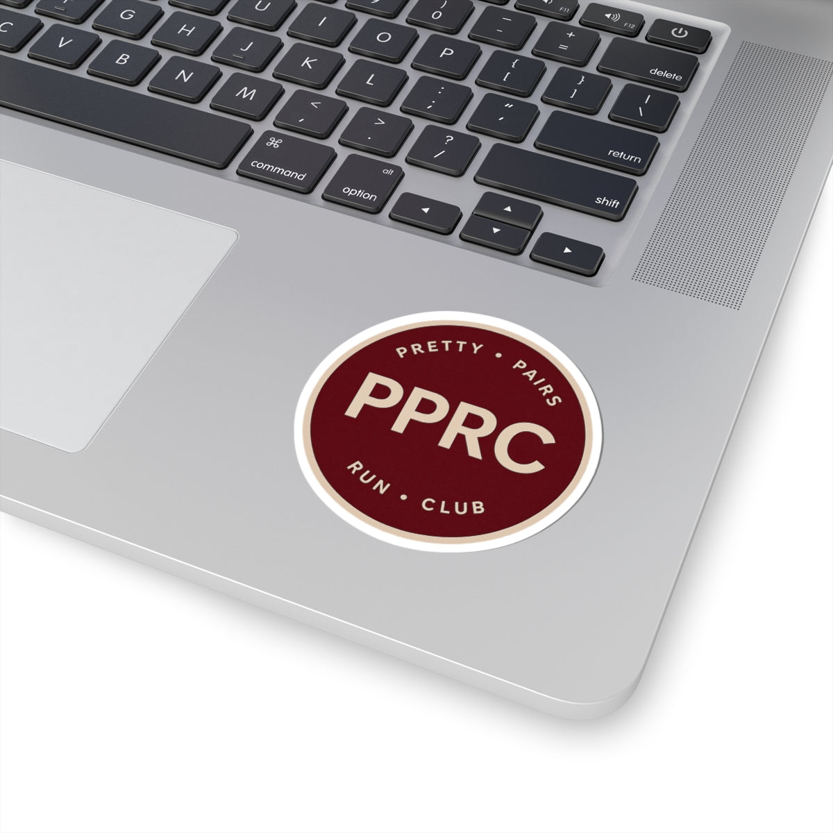 PPRC Sticker — Pretty Pairs Run Club Round Kiss-Cut Vinyl Sticker