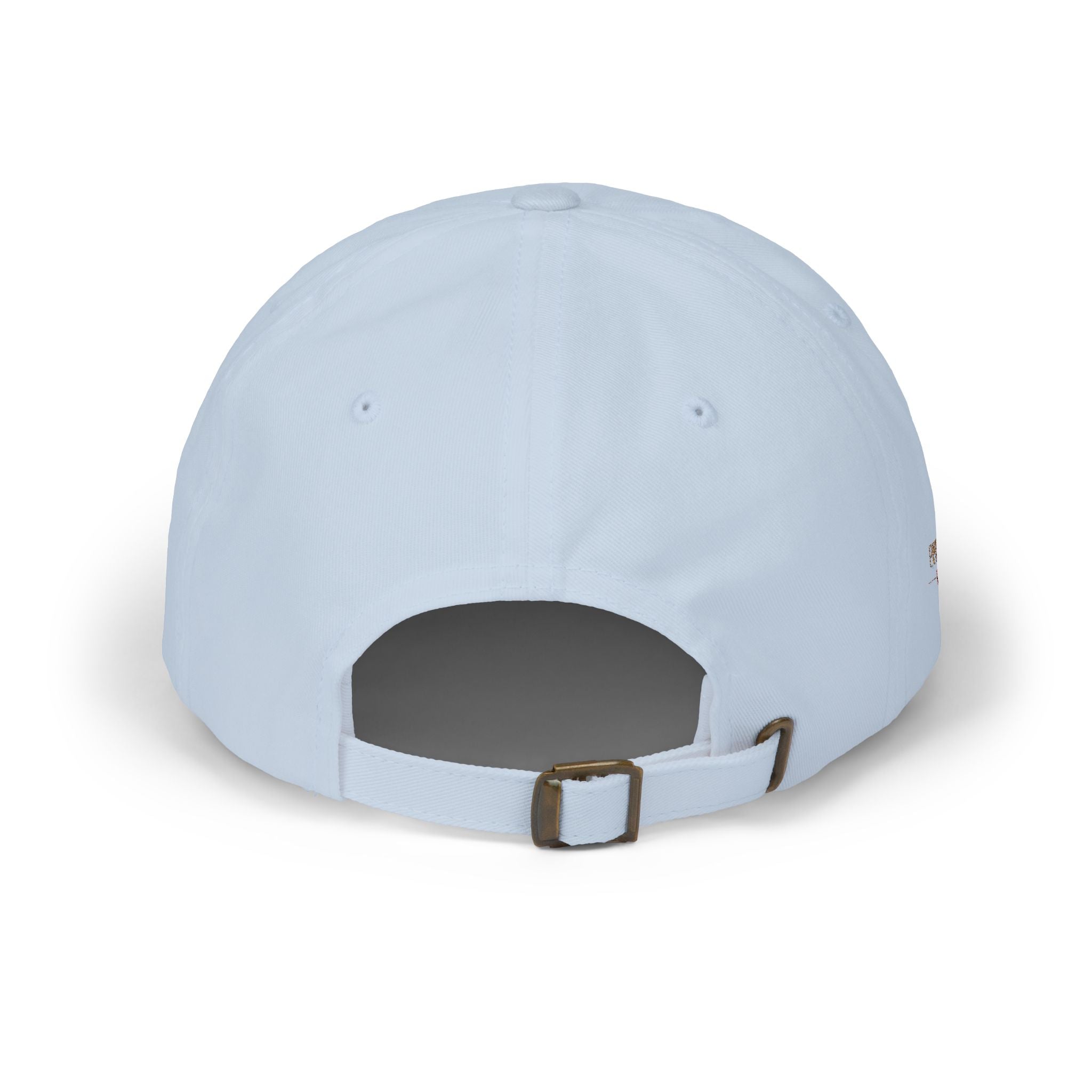 PPRC Run Club Classic Dad Cap — White Embroidered Patch Hat