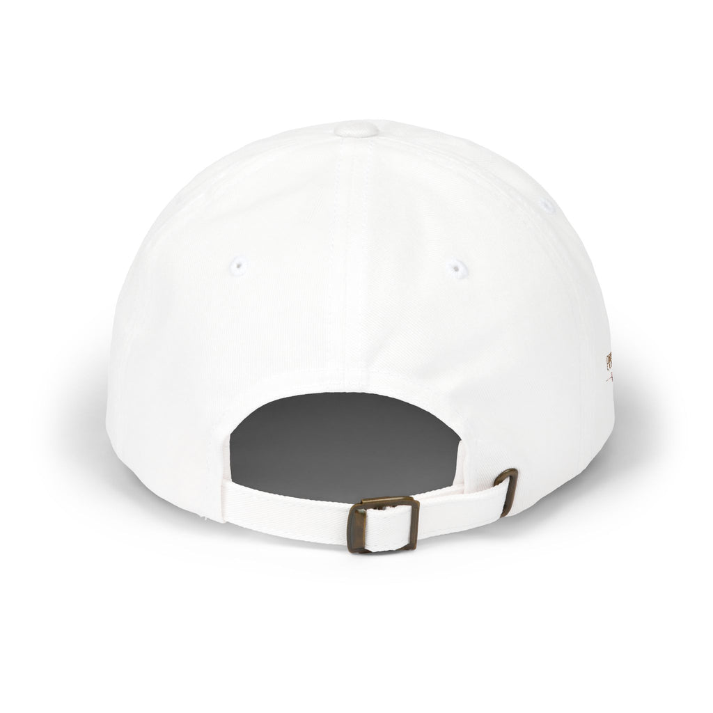 PPRC Run Club Classic Dad Cap — White Embroidered Patch Hat
